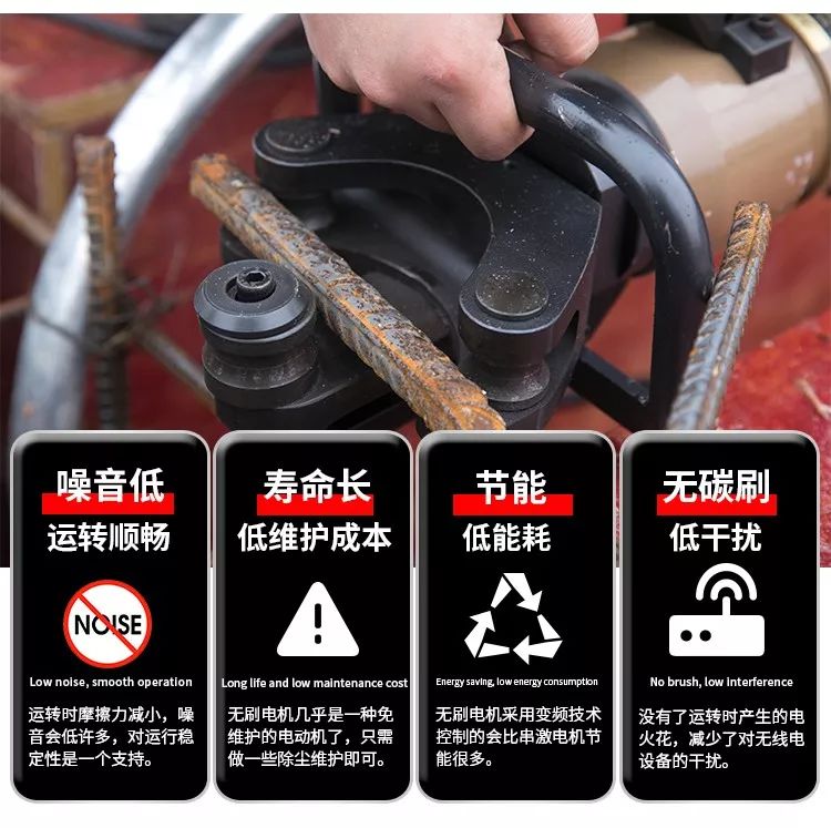 無刷一體鋼筋彎曲機，彎曲新時代(圖6)