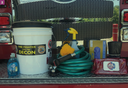 滅火后的現(xiàn)場(chǎng)洗消與污染管控(圖2) 滅火后的現(xiàn)場(chǎng)洗消與污染管控(圖2)