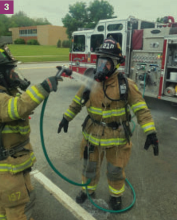 滅火后的現(xiàn)場(chǎng)洗消與污染管控(圖3) 滅火后的現(xiàn)場(chǎng)洗消與污染管控(圖3)